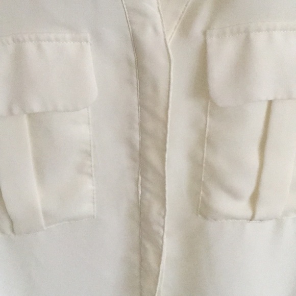 Cream button shirt - Picture 3 of 7